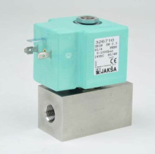 Válvula solenoide de alta pressão - XD1N  - JAKSA SOLENOID VALVES - de ação direta / de 2 vias / NF