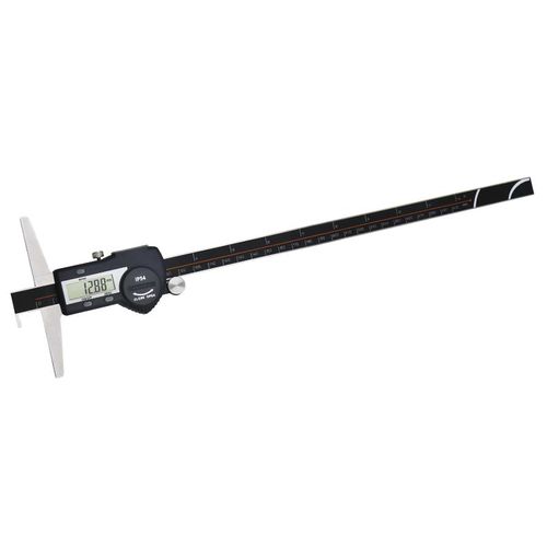 Paquímetro digital - SHAHE/5113-300A 0-300mm 0.01mm ±0.04mm/Digital Depth Caliper - Wenzhou Sanhe Measuring Instrument Co., Ltd - especial / em aço inoxidável / com transmissão de dados