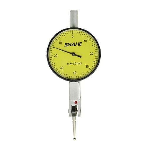 Indicador com ponteiro - SHAHE/5312-08/0-0.8mm 0.01mm ±0.013mm/Dial Test Indicator - Wenzhou Sanhe Measuring Instrument Co., Ltd - para montagem em painel / de precisão / de alavanca
