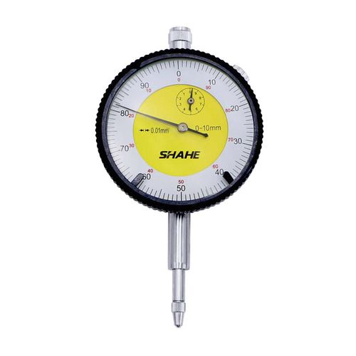 Indicador analógico - SHAHE/5301-10/0-10mm 0.01mm ±0.02mm/Dial Indicator - Wenzhou Sanhe Measuring Instrument Co., Ltd - portátil / de fácil instalação / com saída analógica