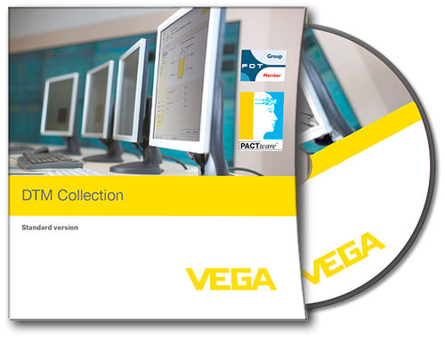 Software de interface - PACTware - VEGA TECHNIQUE - para configuração de instrumentos de campo / tecnologia FDT