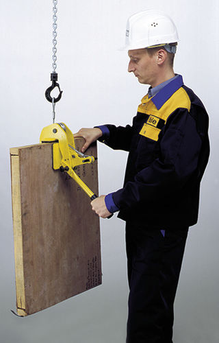 Garra de elevação para painéis de madeira - TPZ series - Columbus McKinnon Industrial Products - vertical / manual