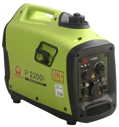 Grupo gerador de energia a gasolina - P2200i - PRAMAC-LIFTER - monofásico / portátil / 50 Hz