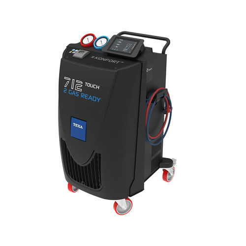 Recicladora de ar condicionado automotivo para R1234yf - KONFORT 712 TOUCH - Texa - R134a / para carros / automática