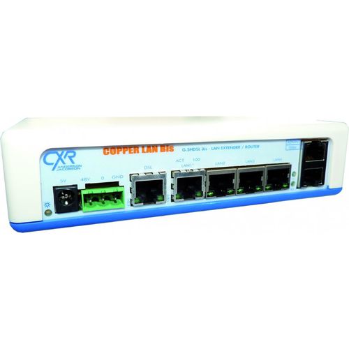Extensor Ethernet - CopperLAN-Bis - CXR Networks - de rede / PoE