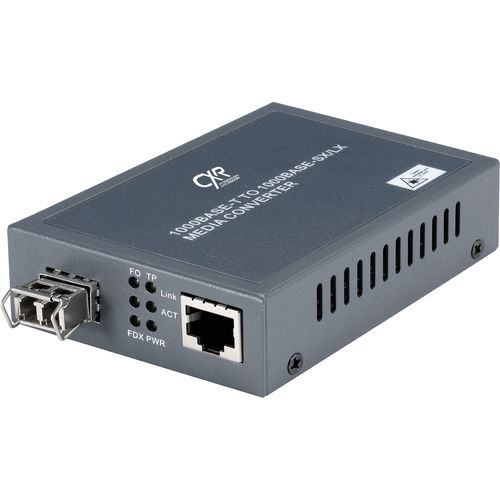 Conversor multimédia - FOC2 - CXR Networks - Ethernet média / para rede de fibra óptica / compacto