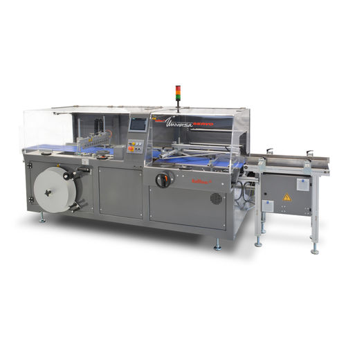 Enfardadeira com selagem lateral - Universa 500 Servo C - CPS&S Inc. / Kallfass USA - totalmente automática / para a indústria de alimentos e bebidas / para latas