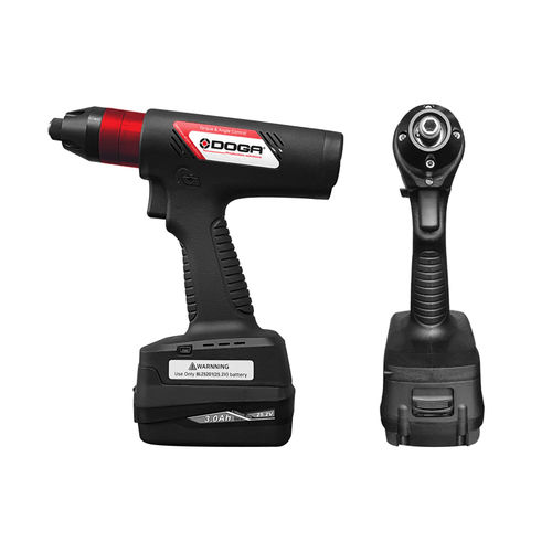 Parafusadeira elétrica tipo pistola - BMT series - DOGA - sem fio / a bateria / com controle de torque