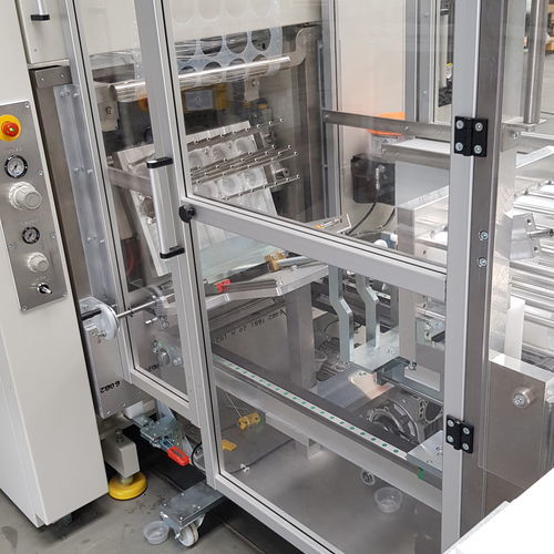 Empilhador de copos - Rohde Maschinenbau GmbH - para linha de termoformagem / em linha / automático