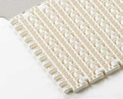 Correia transportadora modular - uni L-SNB series - uni-chains - em material plástico / industrial / de alta resistência