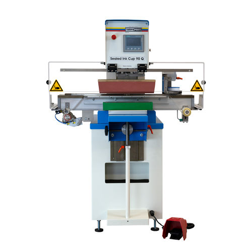 Máquina tampográfica de tinteiro selado - SEALED INK CUP 90 Q - TAMPOPRINT GmbH - de grande formato