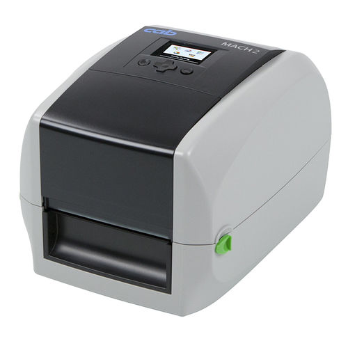 Impressora de etiquetas de transferência térmica - MACH series - cab Produkttechnik GmbH & Co KG - térmica direta / de mesa