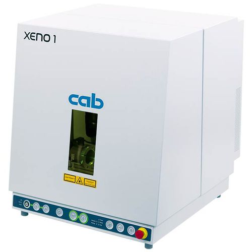 Máquina de marcação a laser pulsado de fibra - XENO 1 - cab Produkttechnik GmbH & Co KG - para metais / de materiais plásticos / para metais
