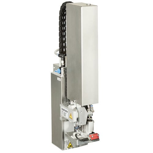 Aplicadora de etiquetas automática - 4614 - cab Produkttechnik GmbH & Co KG - para embalagens / para caixas / para aplicação na parte superior