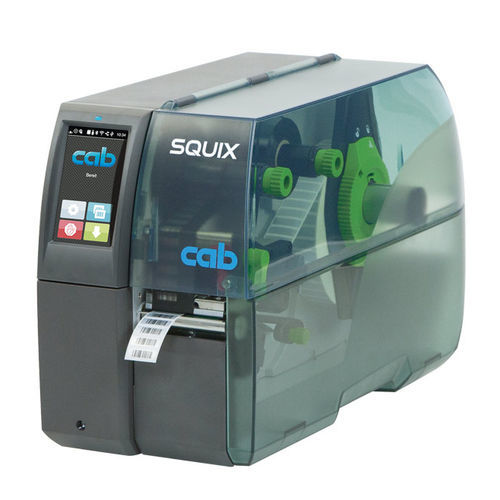 Impressora de etiquetas de transferência térmica - SQUIX series - cab Produkttechnik GmbH & Co KG - térmica direta / rápida / industrial