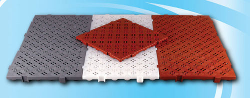 Placa de revestimento de piso em material plástico - 1 000 x 500 mm | C100 series - Congost Plastic