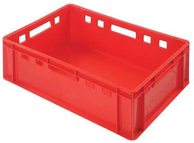 Caixa em polietileno - E series - Congost Plastic - de transporte / empilhável / com homologação ONU