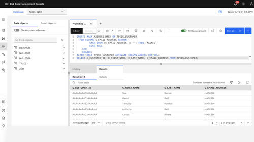 Software para gestão de armazém (WMS) - Db2® - IBM - para banco de dados ODBC / configuração / servidor