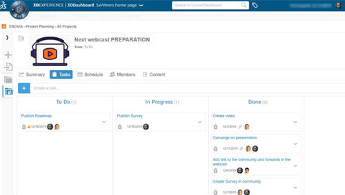 Software de monitoramento - Project Planner - SOLIDWORKS - de planejamento / 3D / SolidWorks
