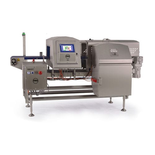 Detector de metais com transportador contínuo - IQ4 RUN-WET® - Loma Systems - para altas temperaturas / para a indústria alimentícia
