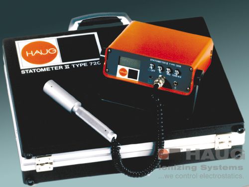 Medidor de tensão - Statometer II - HAUG - de campo elétrico / digital / de laboratório