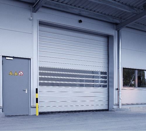 Porta de enrolar - EFA-SST® - EFAFLEX Tor- und Sicherheitssysteme GmbH & Co. KG - com espiral / industrial / de hangar