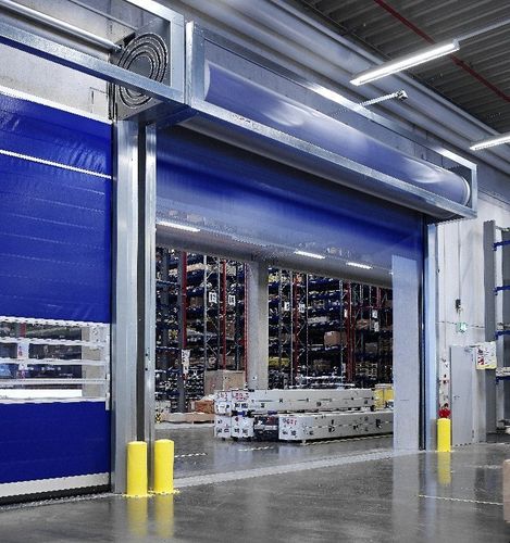 Porta de enrolar - EFA-STR® - EFAFLEX Tor- und Sicherheitssysteme GmbH & Co. KG - de alumínio / industrial / de hangar