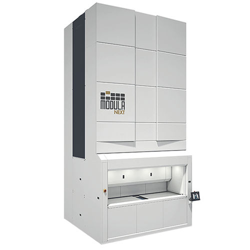 Armazém automático vertical - Modula Next - Modula - para chapa / para cargas pequenas / para barras em aço