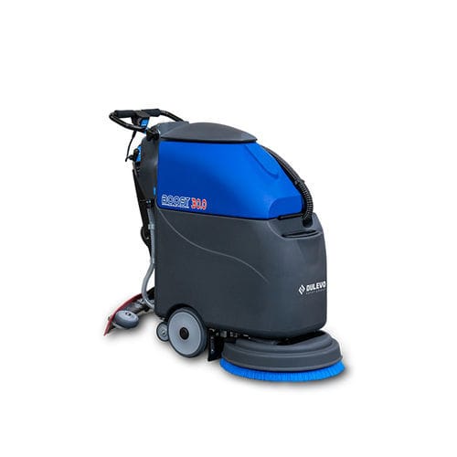 Lavadora automática de piso para operador a pé - Dulevo BOOST 30.0 - DULEVO INTERNATIONAL - a bateria / elétrica com alimentação por cabo / compacta