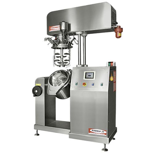 Homogeneizador a vácuo - Axomix 25 - 50 - AXOMATIC - de turbina / vertical / de batelada