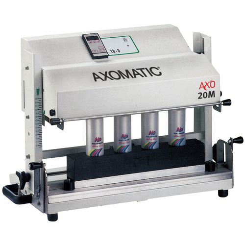Seladora manual - AXO 20 - AXOMATIC - linear / de produção / para laboratório