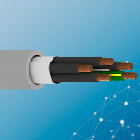 Cabo de alimentação - Xtra-Guard® Flex TPE series - Alpha Wire - isolado / em cobre / industrial