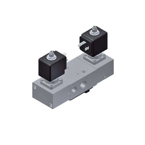 Válvula direcional pneumática spool - Parker Fluid Control Division - Europe - acionada por solenoide / de ação indireta / de 5 vias