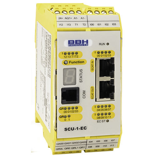 E/S digital - SCU-1-EC - BBH Products GmbH - EtherCAT / com entradas digitais seguras / com saída de relé