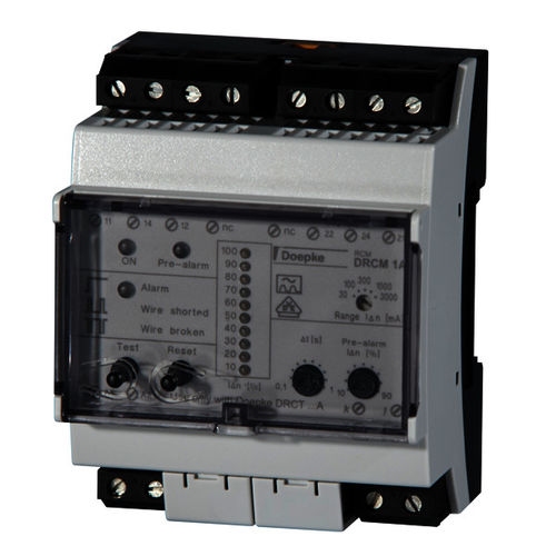 Controlador de corrente - 230 V, IΔn 0.03 - 3 A | DRCM 1 A - Doepke Schaltgeräte GmbH
