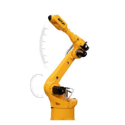 Robô articulado - ER20B-1760 - ESTUN Automation Co., Ltd. - de 6 eixos / de piso / para montagem no teto