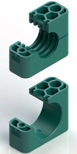 Abraçadeira para tubo de parafuso - FKB GmbH - em polipropileno