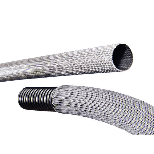 Espaguete tubo de proteção - FRÄNKISCHE Industrial Pipes GmbH & Co. KG - trançado / para cabos / em poliéster