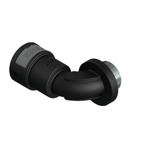 Conexão pneumática - AWPA-MML - FRÄNKISCHE Industrial Pipes GmbH & Co. KG - de roscar / cotovelo de 90° / em Poliamida 6