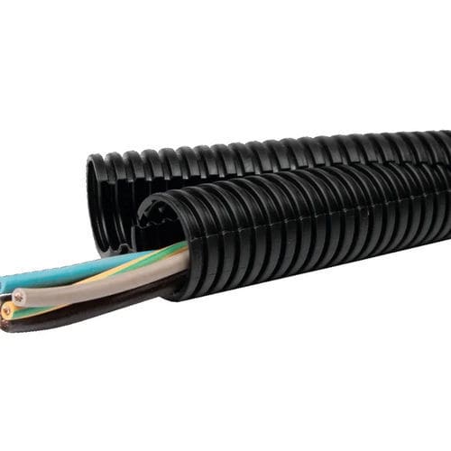 Espaguete tubo de proteção - 2PPSM series - FRÄNKISCHE Industrial Pipes GmbH & Co. KG - corrugado / para cabos / em PP