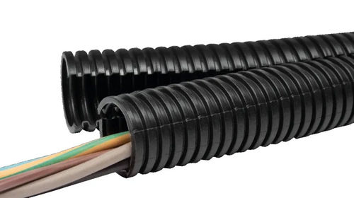 Espaguete tubo de proteção - 2PEN - FRÄNKISCHE Industrial Pipes GmbH & Co. KG - corrugado / para cabos / em PEAD