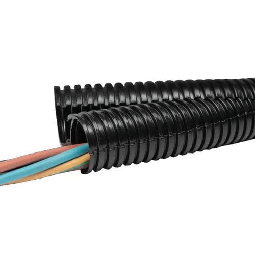 Espaguete tubo de proteção - 2PAF series - FRÄNKISCHE Industrial Pipes GmbH & Co. KG - corrugado / para cabos / em Poliamida 6