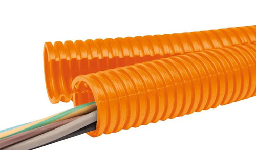 Espaguete tubo de proteção - 2PDS-O - FRÄNKISCHE Industrial Pipes GmbH & Co. KG - corrugado / para cabos / em PA