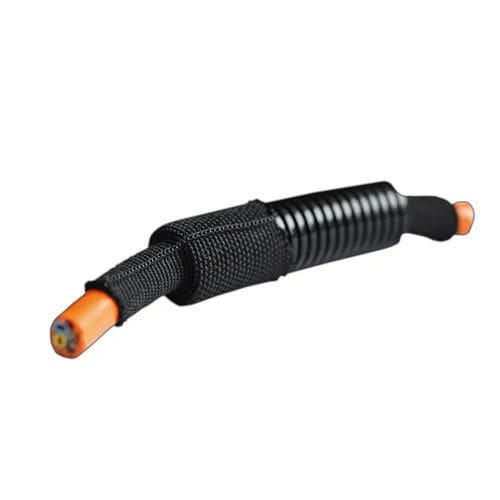 Espaguete tubo de proteção - WPET-HS series - FRÄNKISCHE Industrial Pipes GmbH & Co. KG - termorretrátil / trançado / para mangueiras