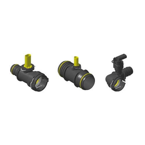 Conexão hidráulica - FIPCOOL CONTROL - FRÄNKISCHE Industrial Pipes GmbH & Co. KG - com espigão / cotovelo / em material plástico