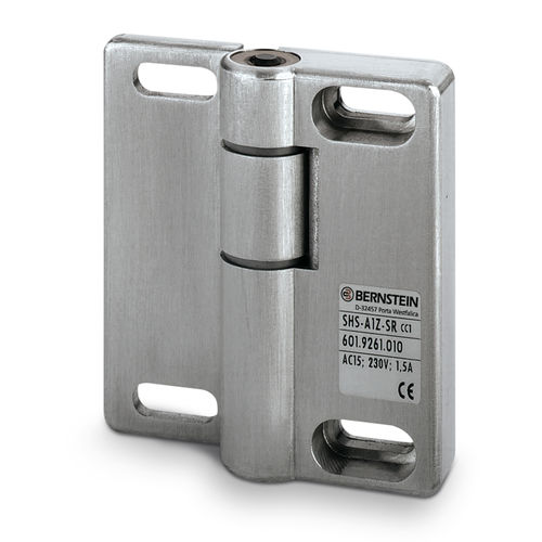 Dobradiça com interruptor de segurança integrado - SHS series - BERNSTEIN AG