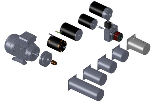Unidade hidráulica com motor elétrico - HPU  - Hydraproducts - micro