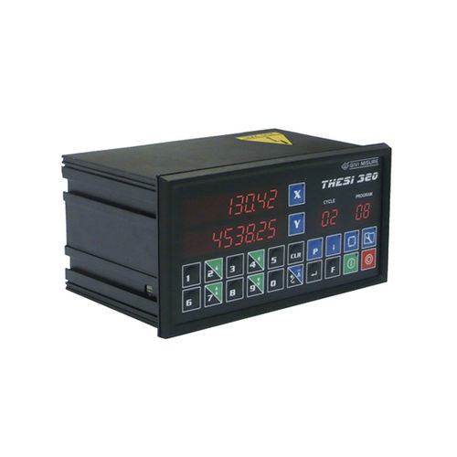 Controlador de posicionamento de 2 eixos - THESI 320 - GIVI MISURE - trifásico / NC / com saída analógica