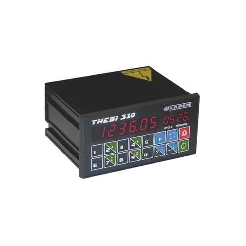 Controlador de posicionamento de 1 eixo - THESI 310 - GIVI MISURE - linear / monofásico / com saída analógica