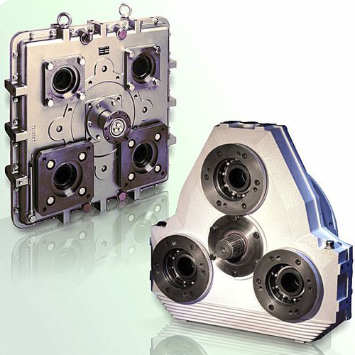 Redutor com trem de engrenagens - AM216 - AM481 - jbj Techniques Limited - coaxial / com múltiplas saídas / 5–10 kNm